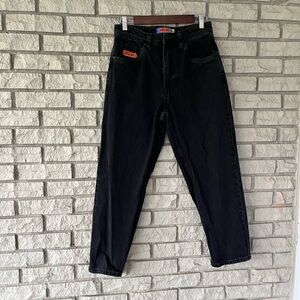 Empyre Black Denim Y2K Baggy Skate Jeans Size 28